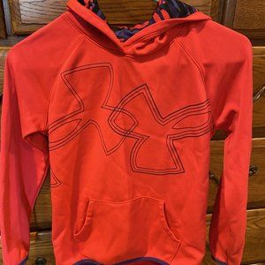 Girls' Under Armour Hoodie Hot Pink and Purple